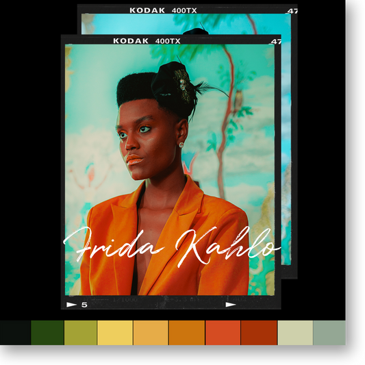 FRIDA KAHLO's palette